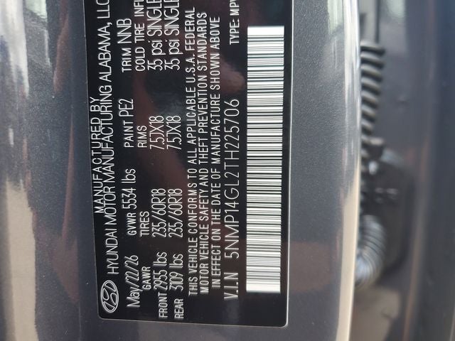 2026 Hyundai Santa Fe SE