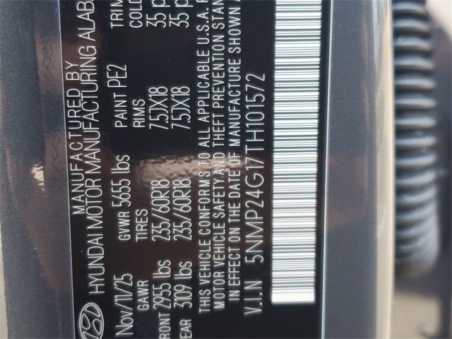 2026 Hyundai Santa Fe Hybrid SEL