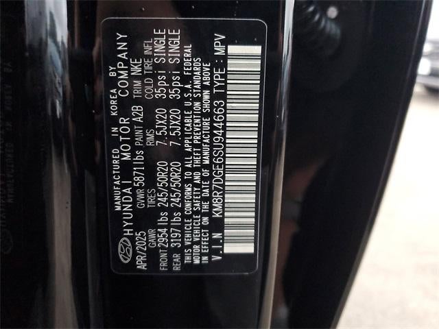 2025 Hyundai Palisade Calligraphy Night Edition