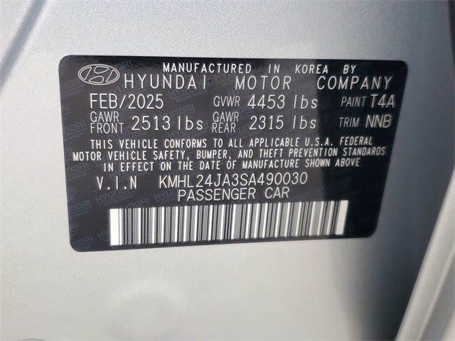 2025 Hyundai Sonata SE