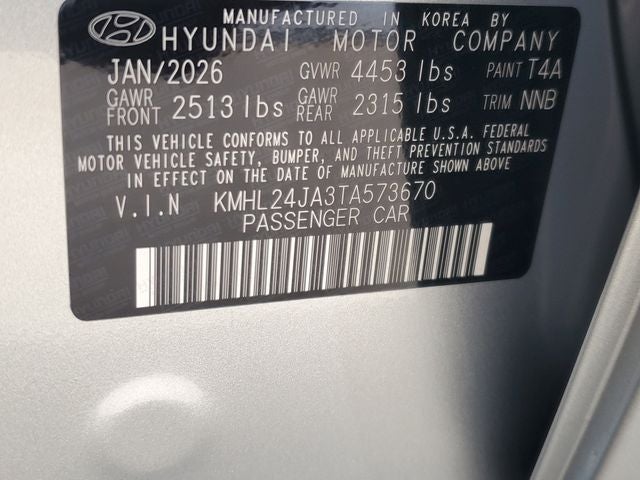 2026 Hyundai Sonata SE