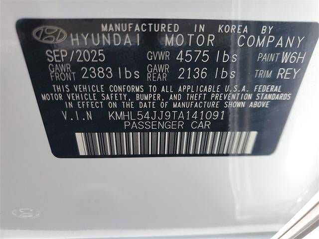 2026 Hyundai Sonata Hybrid Limited