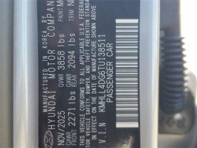 2026 Hyundai Elantra SE