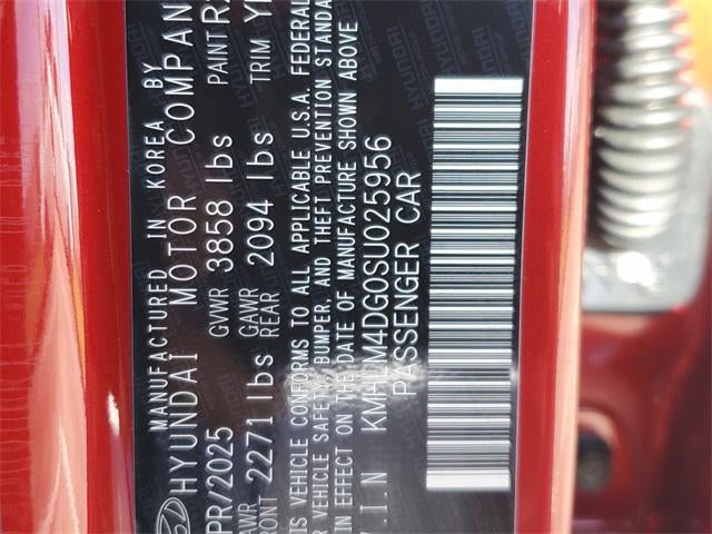 2025 Hyundai Elantra SEL Sport