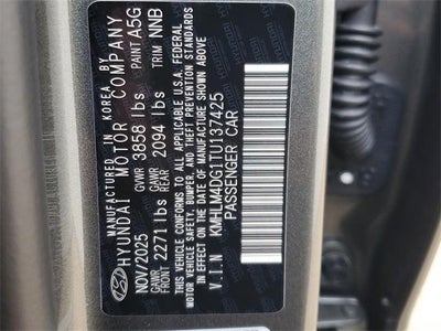 2026 Hyundai Elantra SEL Sport