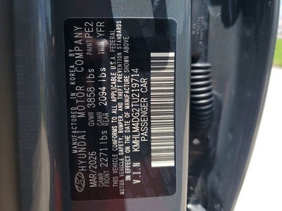 2026 Hyundai Elantra SEL Sport