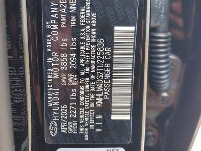 2026 Hyundai Elantra SEL Sport