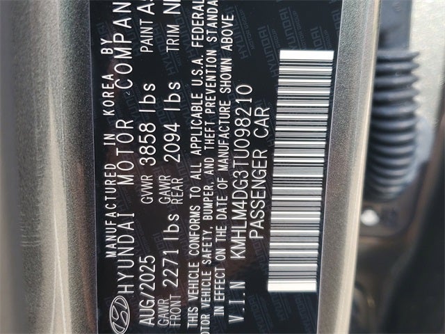 2026 Hyundai Elantra SEL Sport