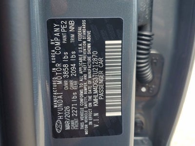 2026 Hyundai Elantra SEL Sport