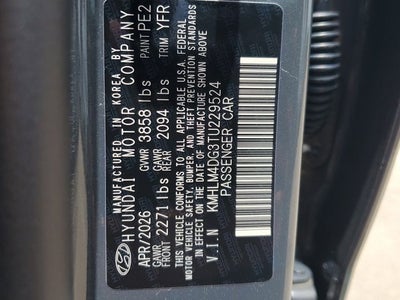 2026 Hyundai Elantra SEL Sport
