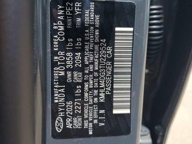 2026 Hyundai Elantra SEL Sport