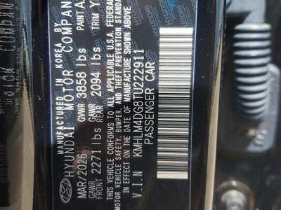 2026 Hyundai Elantra SEL Sport