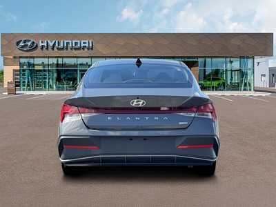 2026 Hyundai Elantra Hybrid Blue