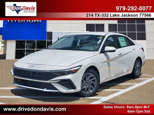 2026 Hyundai Elantra Hybrid Blue