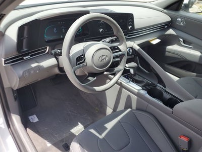 2026 Hyundai Elantra Hybrid Blue