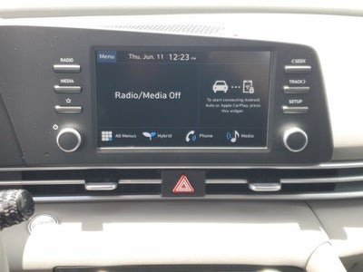 2026 Hyundai Elantra Hybrid Blue