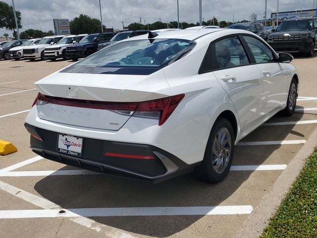 2026 Hyundai Elantra Hybrid Blue