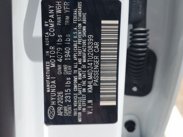 2026 Hyundai Elantra Hybrid Blue