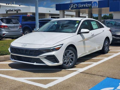 2026 Hyundai Elantra Hybrid Blue