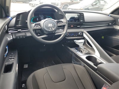 2025 Hyundai Elantra Hybrid Blue