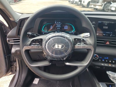 2025 Hyundai Elantra Hybrid Blue