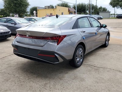 2025 Hyundai Elantra Hybrid Blue