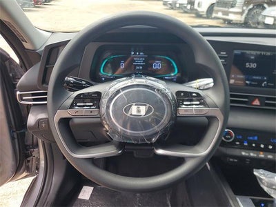 2025 Hyundai Elantra Hybrid Blue