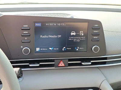 2026 Hyundai Elantra Hybrid Blue