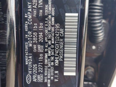 2026 Hyundai Elantra Limited