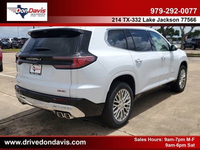 2026 GMC Acadia Denali