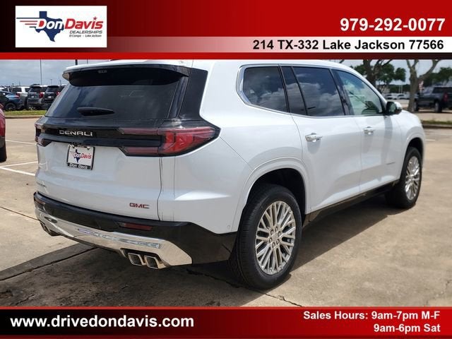 2026 GMC Acadia Denali