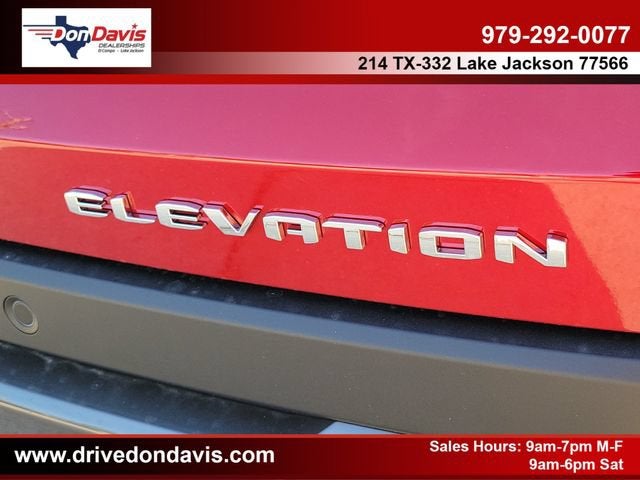 2027 GMC Terrain Elevation