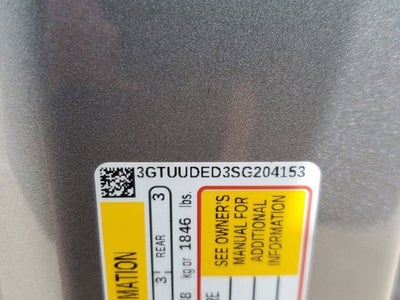 2025 GMC Sierra 1500 SLT