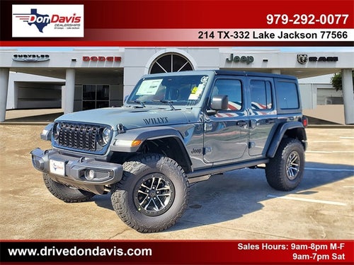 2026 Jeep Wrangler WRANGLER 4-DOOR WILLYS