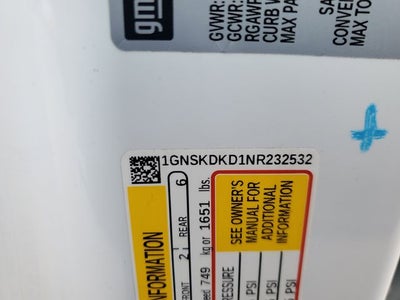 2022 Chevrolet Suburban 4WD Z71