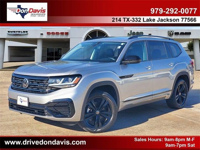 2023 Volkswagen Atlas 3.6L V6 SEL R-Line Black