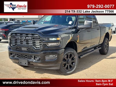 2026 RAM Ram 2500 RAM 2500 BLACK EXPRESS CREW CAB 4X4 6'4' BOX