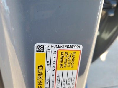 2024 GMC Sierra 1500 4WD Crew Cab Short Box Elevation with 3SB