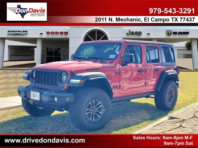 2026 Jeep Wrangler WRANGLER 4-DOOR WILLYS