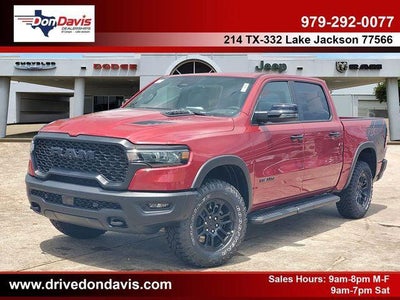 2026 RAM Ram 1500 RAM 1500 REBEL CREW CAB 4X4 5'7' BOX